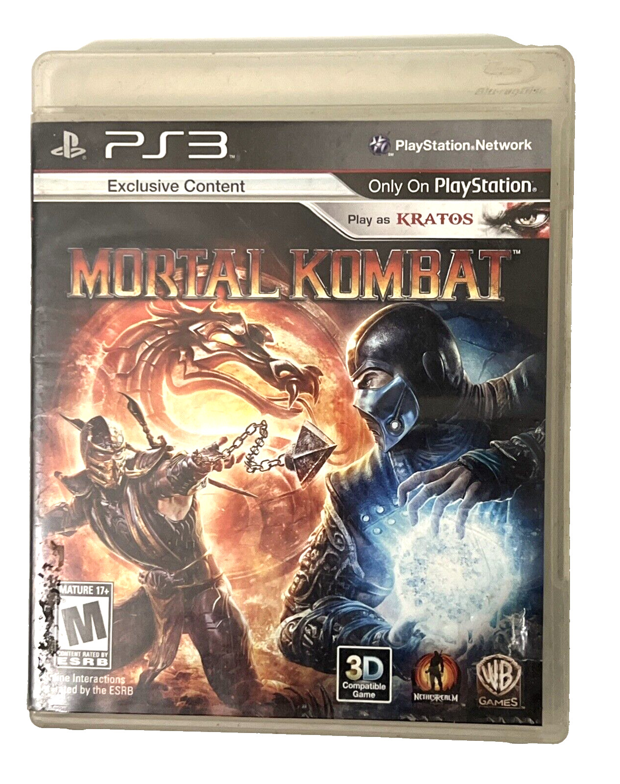 Mortal Kombat Komplete Edition (PS3 Sony PlayStation 3) Complete with Manuel