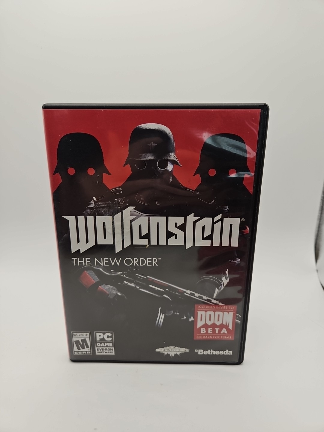 Wolfenstein The New Order – PC DVD – COMPLETE FREE SHIPPING