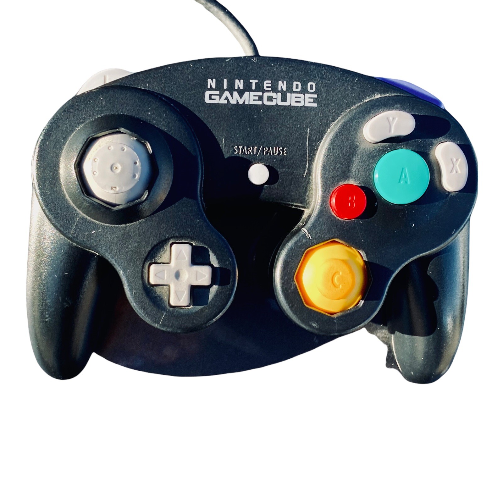 Official Nintendo Jet Black GameCube Game Controller