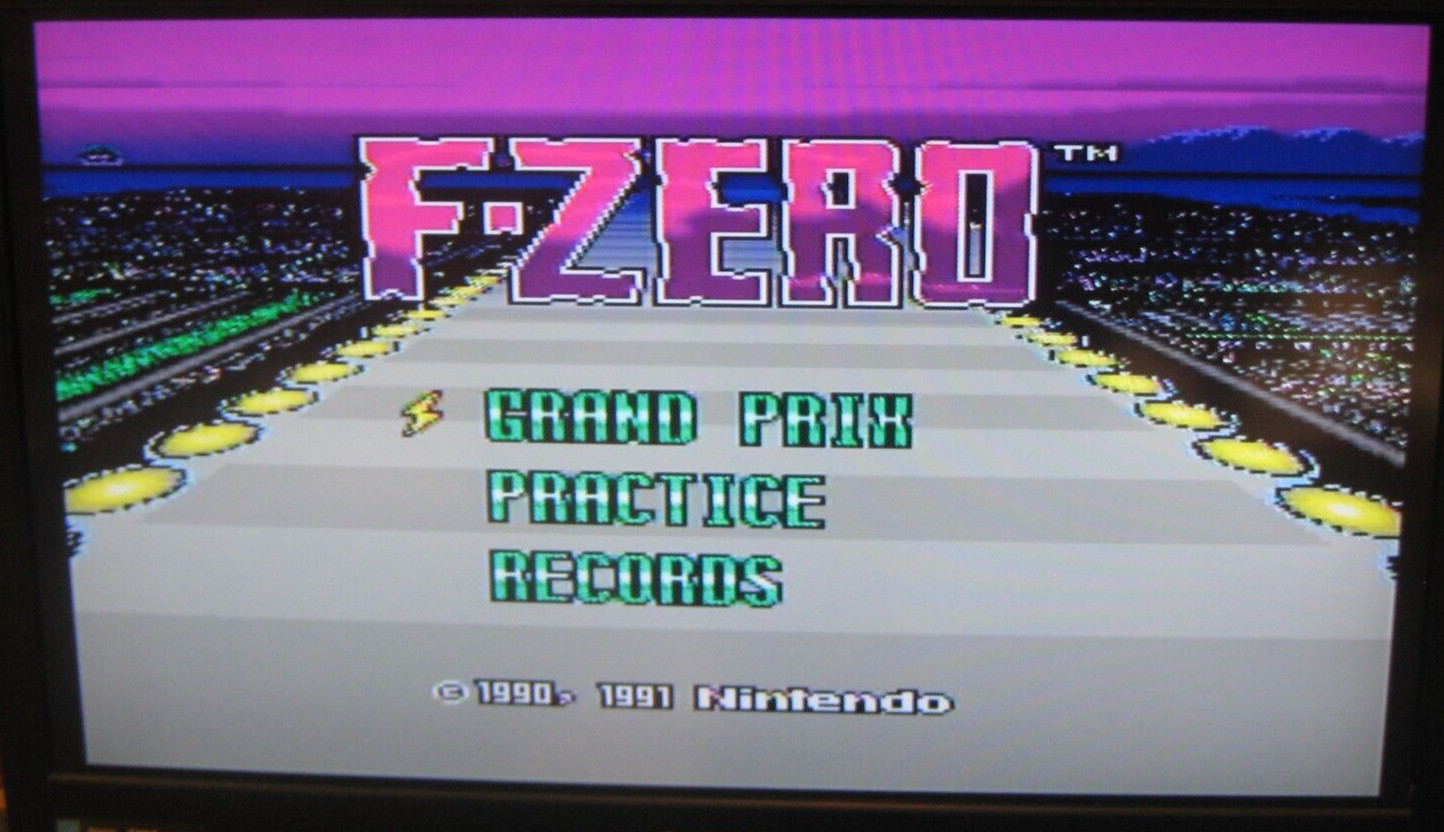 Lion King, F-Zero, SimCity, HyperZone + for SNES .Authentic.Clean/Test Nintendo