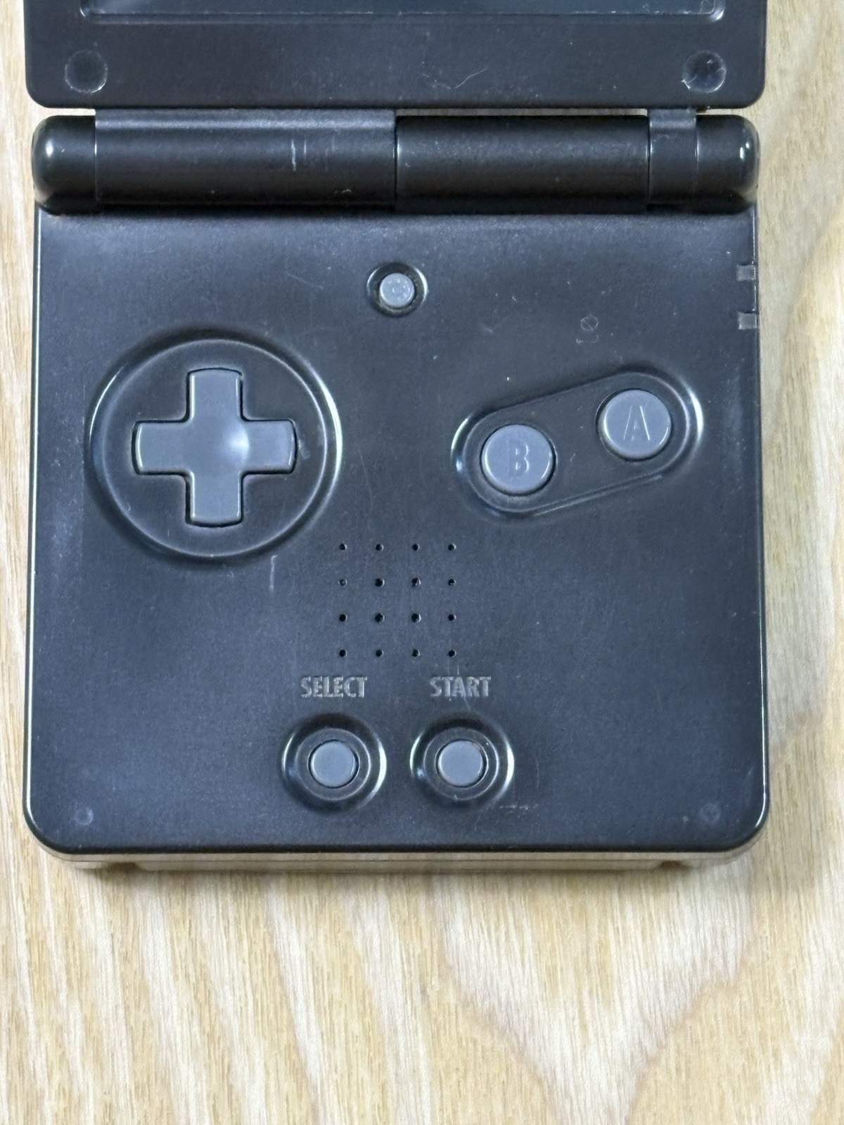 Nintendo Game Boy Advance SP AGS-001 Onyx Black Console Only Tested Working