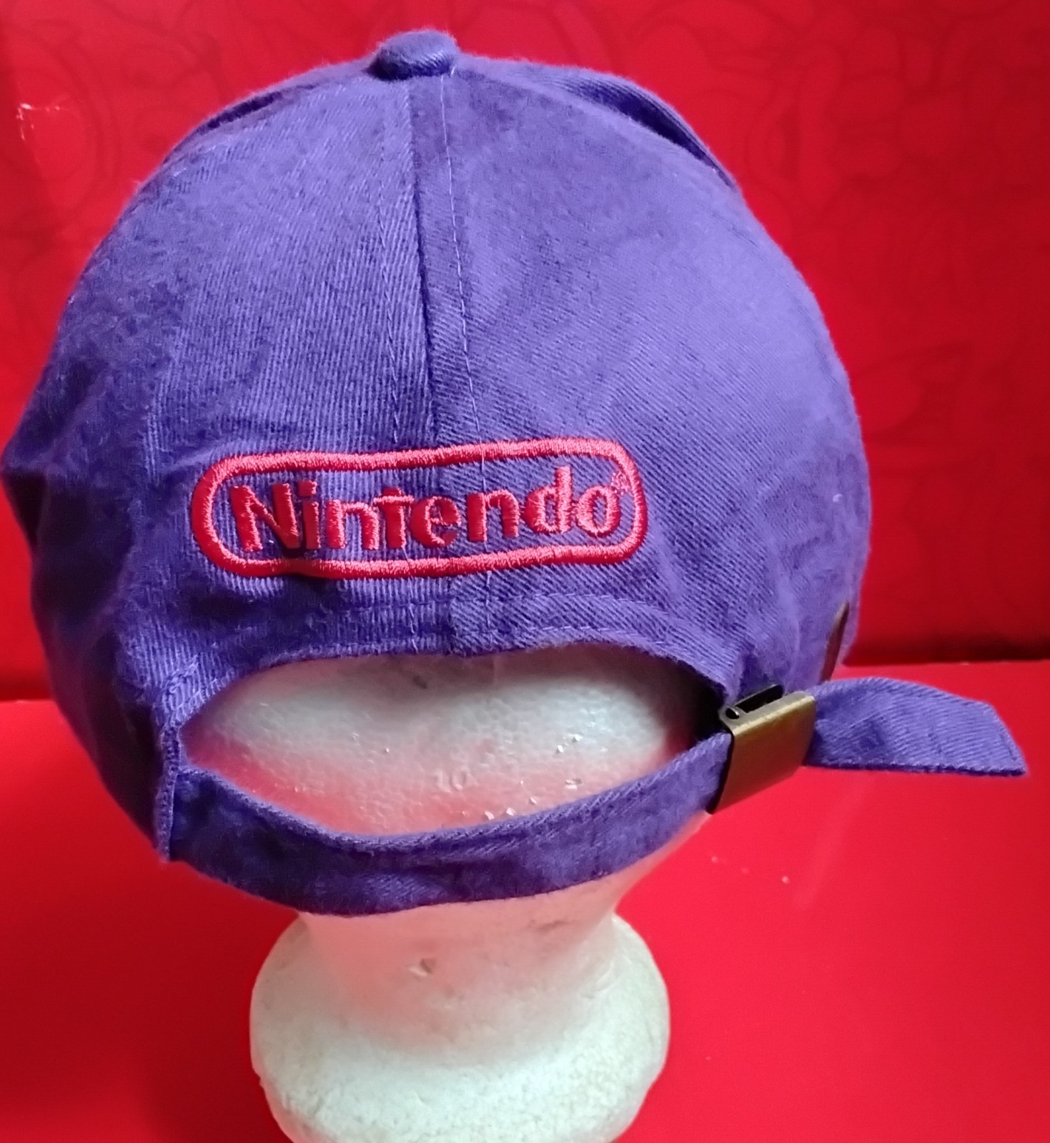 Authentic 2001 GameBoyAdvance Promotional hat, Purple/ Indigo, Mint, Nvr Usd!