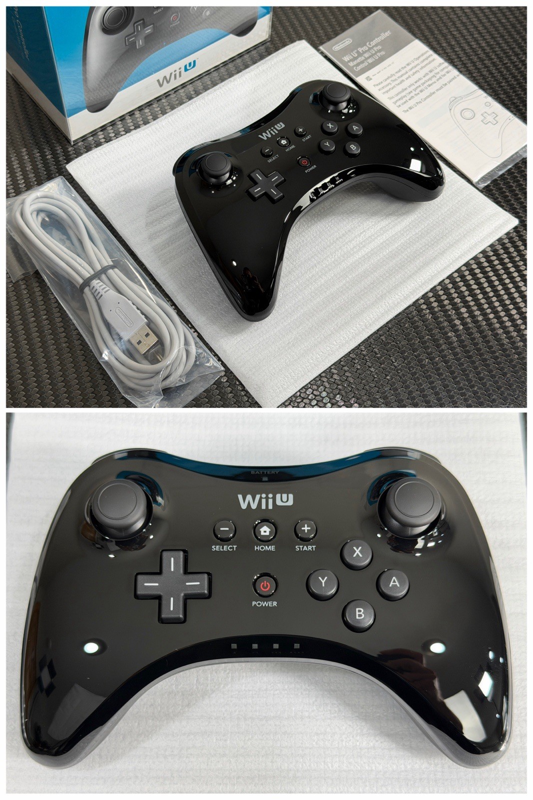 New Nintendo Wii U Deluxe 32GB Black Console CIB Complete 15 Sealed Games Rare