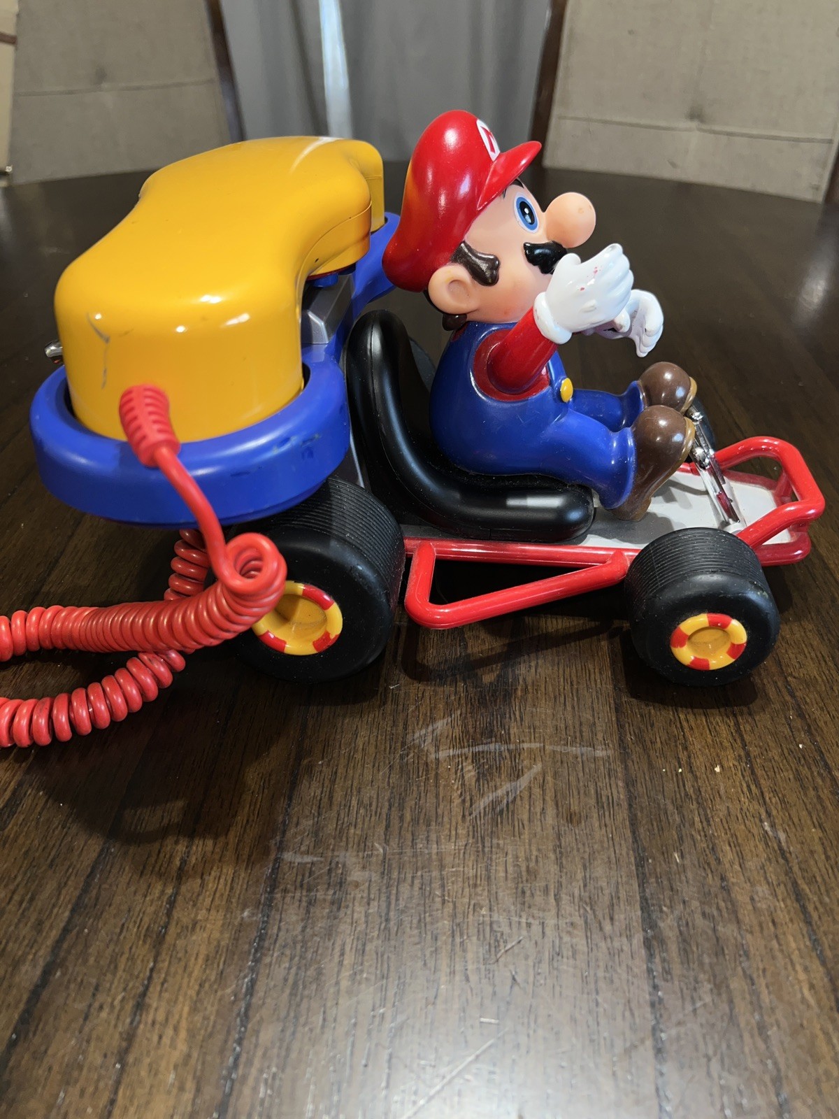 Nintendo Super Mario Kart Desk Telephone Vintage 2002 Rare