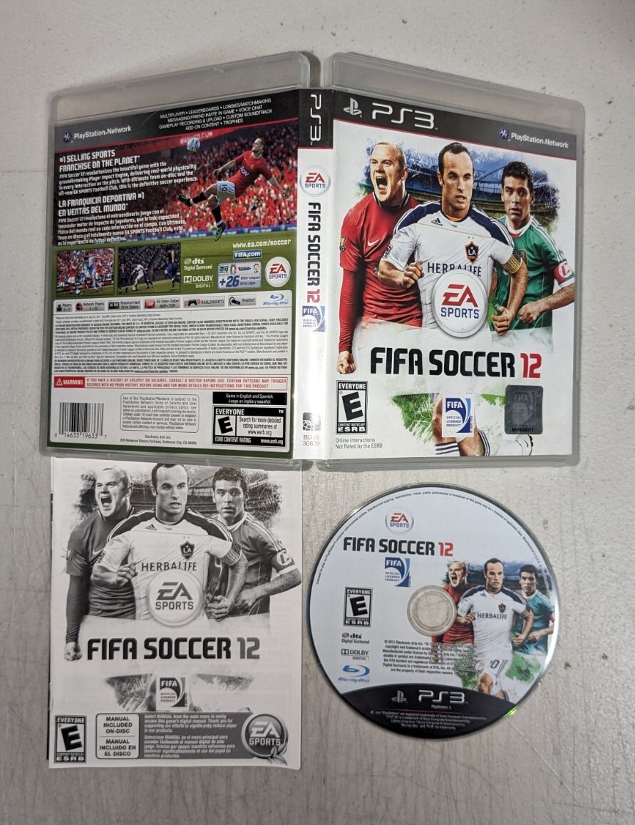 FIFA Soccer 11 (PlayStation 3 PS3) Complete w/ Manual SHIPS FAST!!!