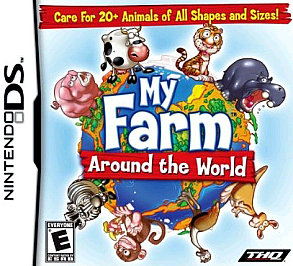 My Farm Around the World (Nintendo DS, 2009) Complete With Manual