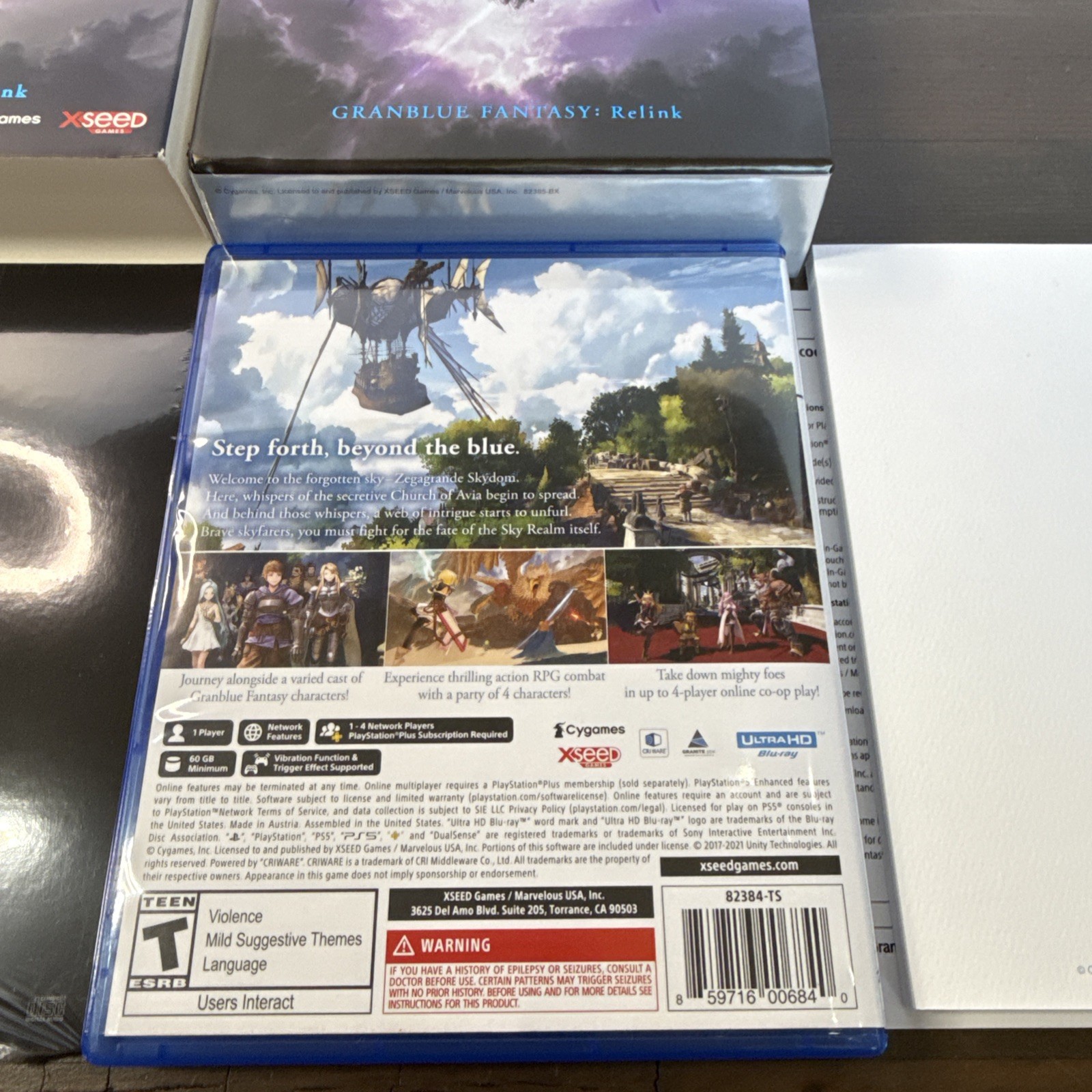 Granblue Fantasy: Relink Deluxe Edition for PS5 (Sony PlayStation 5) CIB