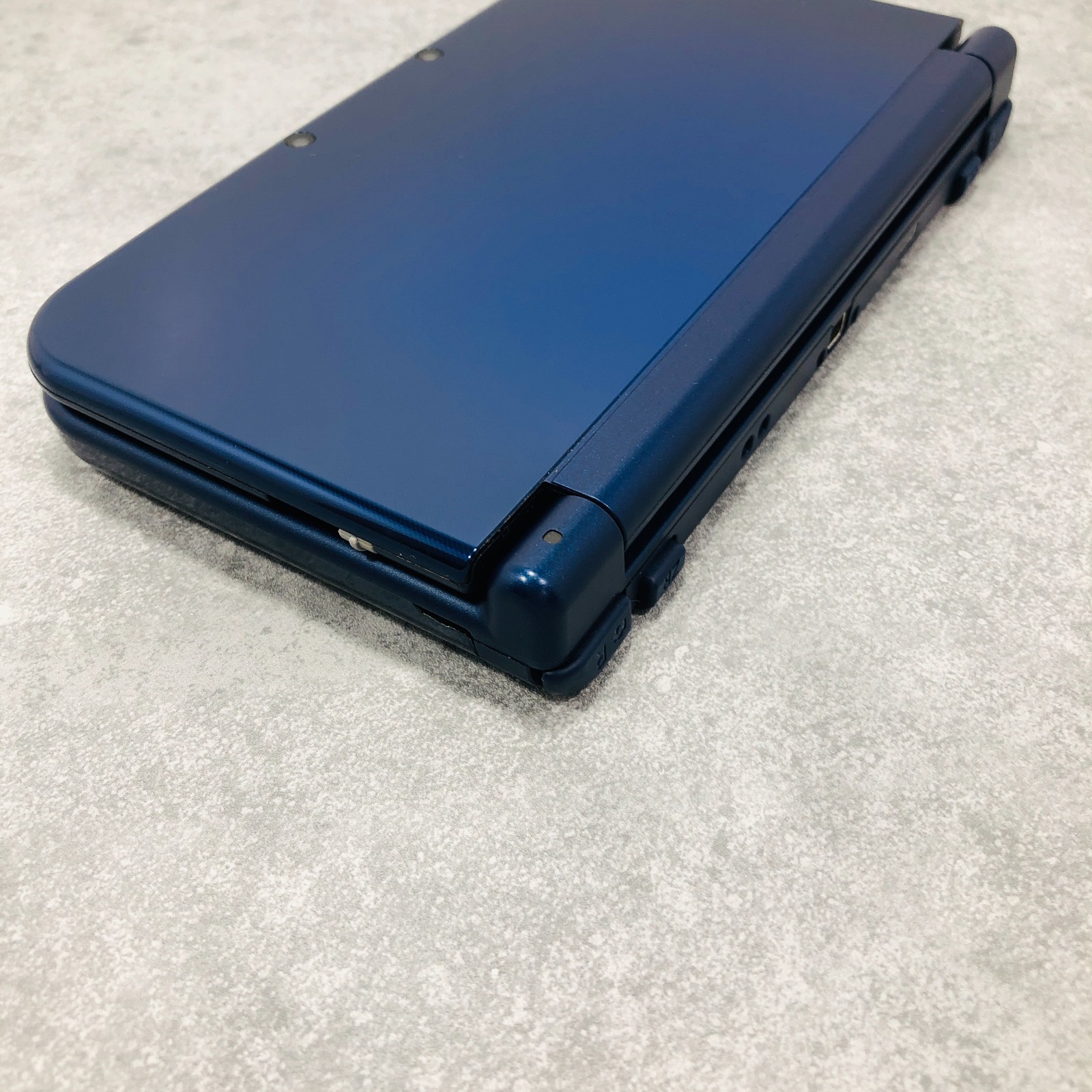 [Top IPS / EX+3] New Nintendo 3DS LL XL Metallic Blue console Japan NTSC-J 06-86