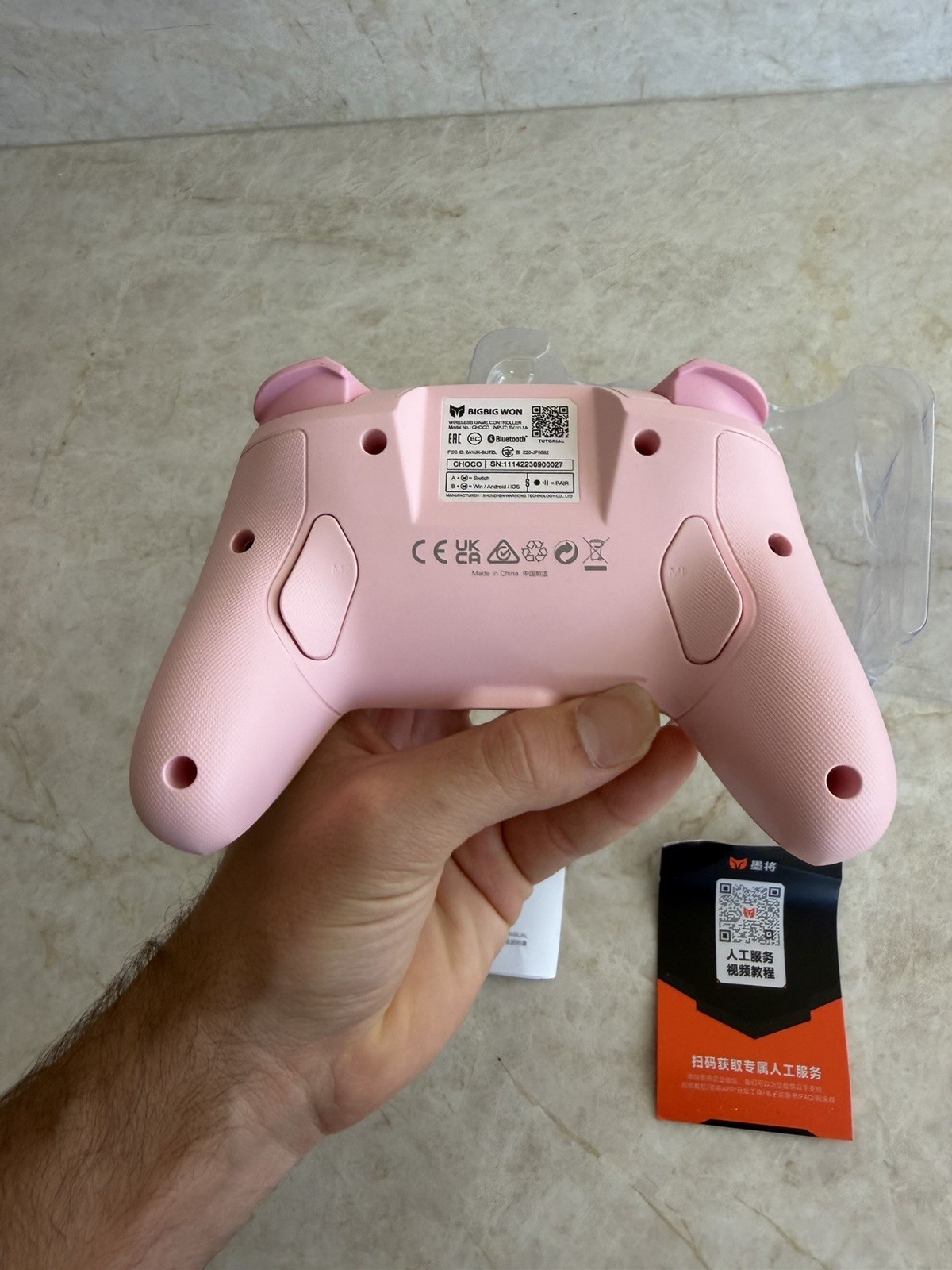 BIGBIG WON CHOCO Bluetooth Wireless Controller for Switch, PC, Android and iOS –