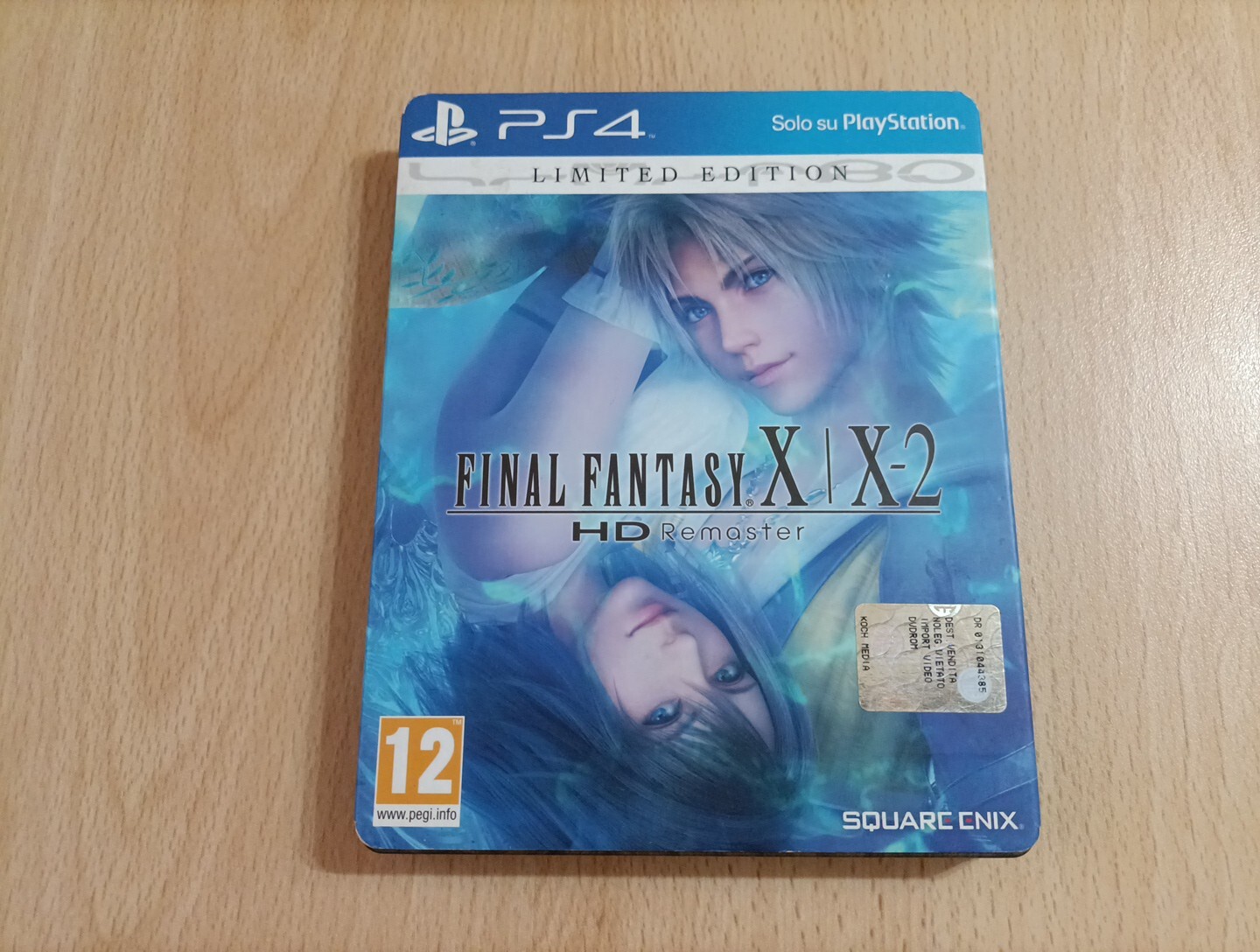 Final Fantasy X | X-2 HD Remaster Steelbook Vers. Italy PS4 USED MINT!!