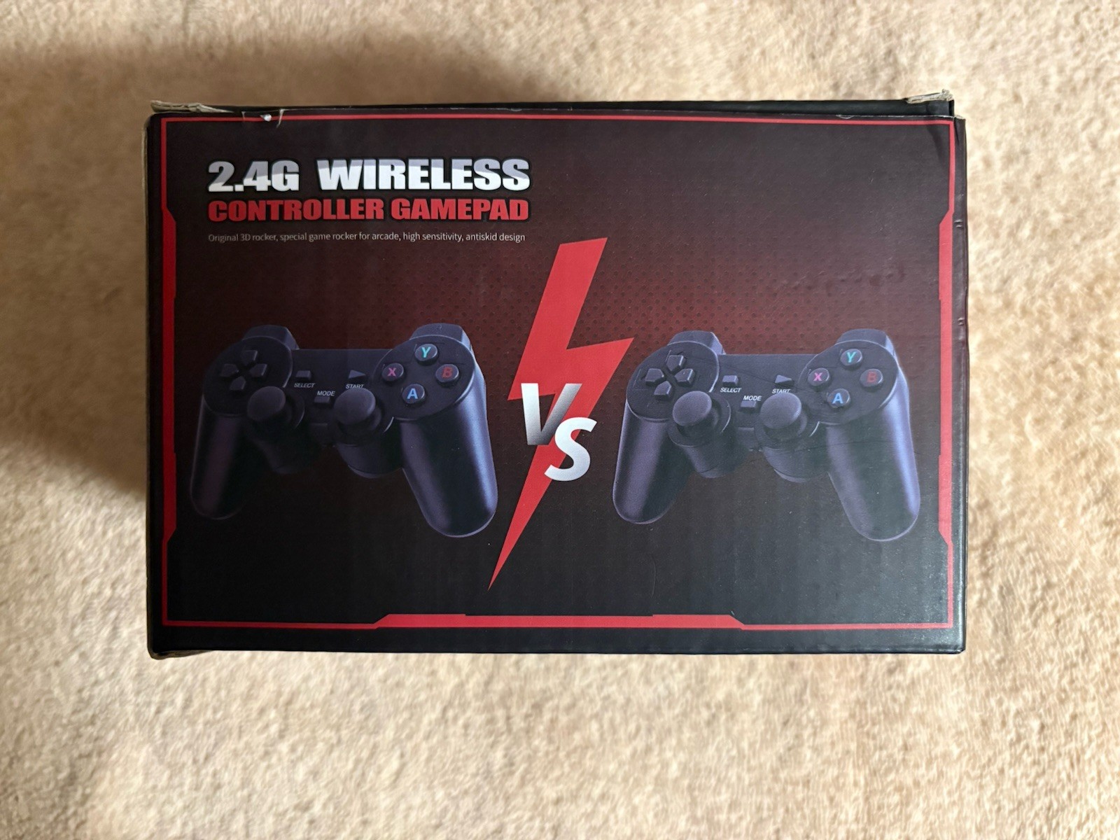 2.4G Wireless Controller Gamepad Retro Game Console Open Box