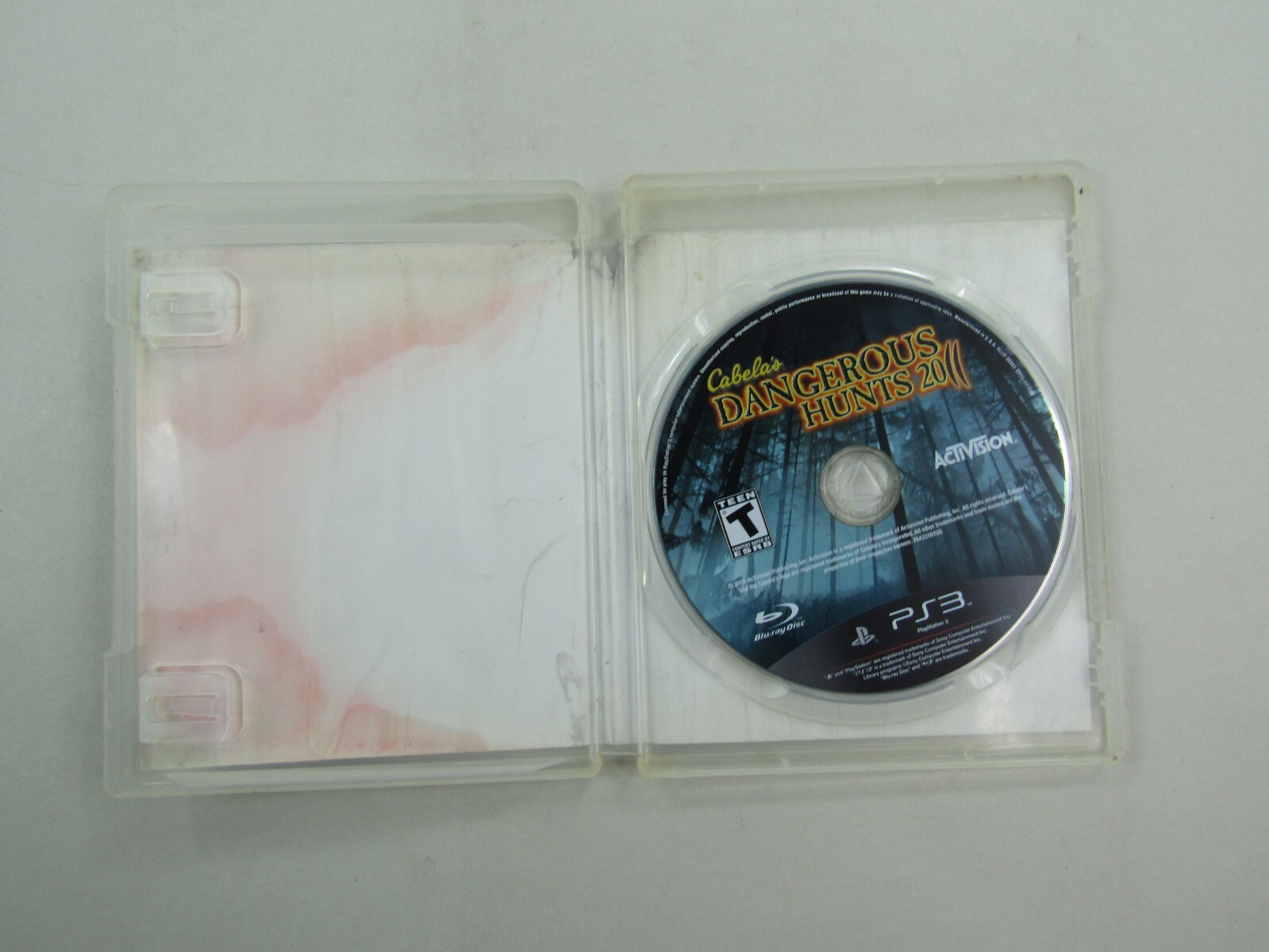 Cabelas Dangerous Hunts 2011 PS3 Video Game Teen T Activision Hunting Shooter