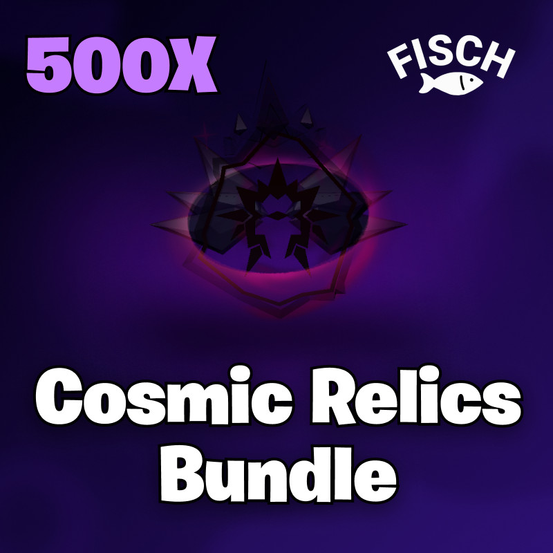 🎣 Fisch 500x Cosmic Relics 🐟 Cheap | Fast Delivery⚡