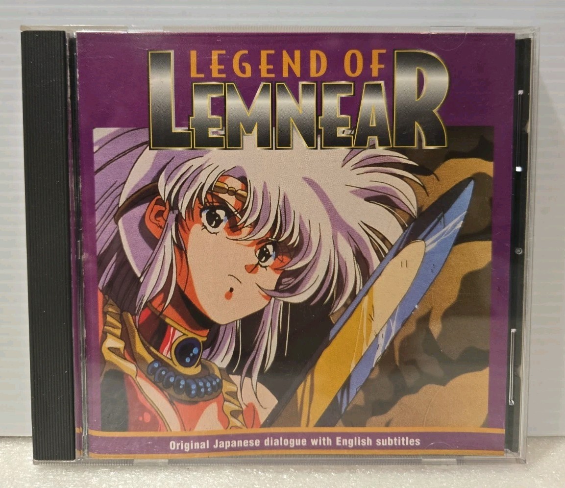 Legend of Lumnear Mac & Windows 1995 CD Anime US Manga – DISC MINT