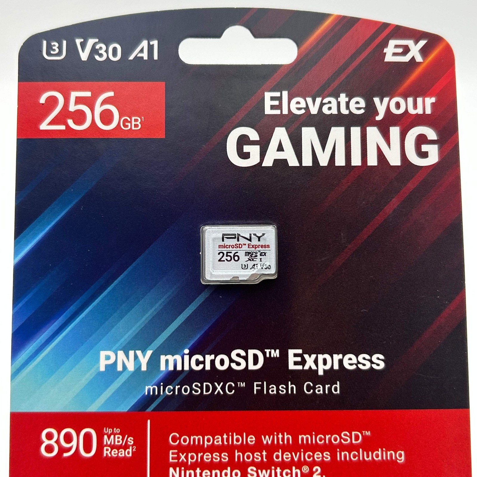 PNY 256GB microSD Express microSDXC Memory Card – Brand New