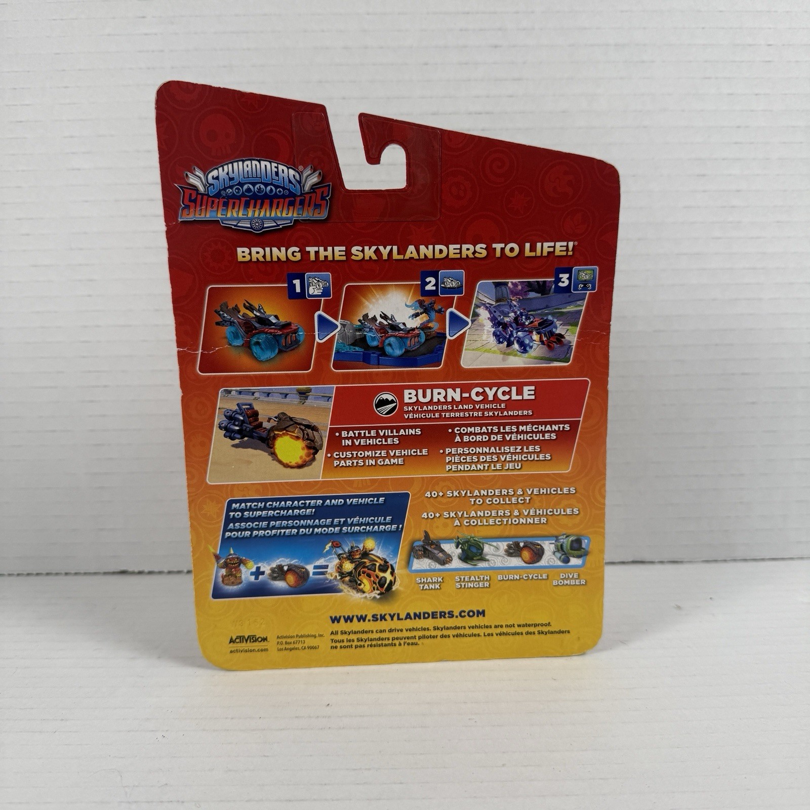 Skylanders SuperChargers Vehicle Burn Cycle Character Pack (2015)