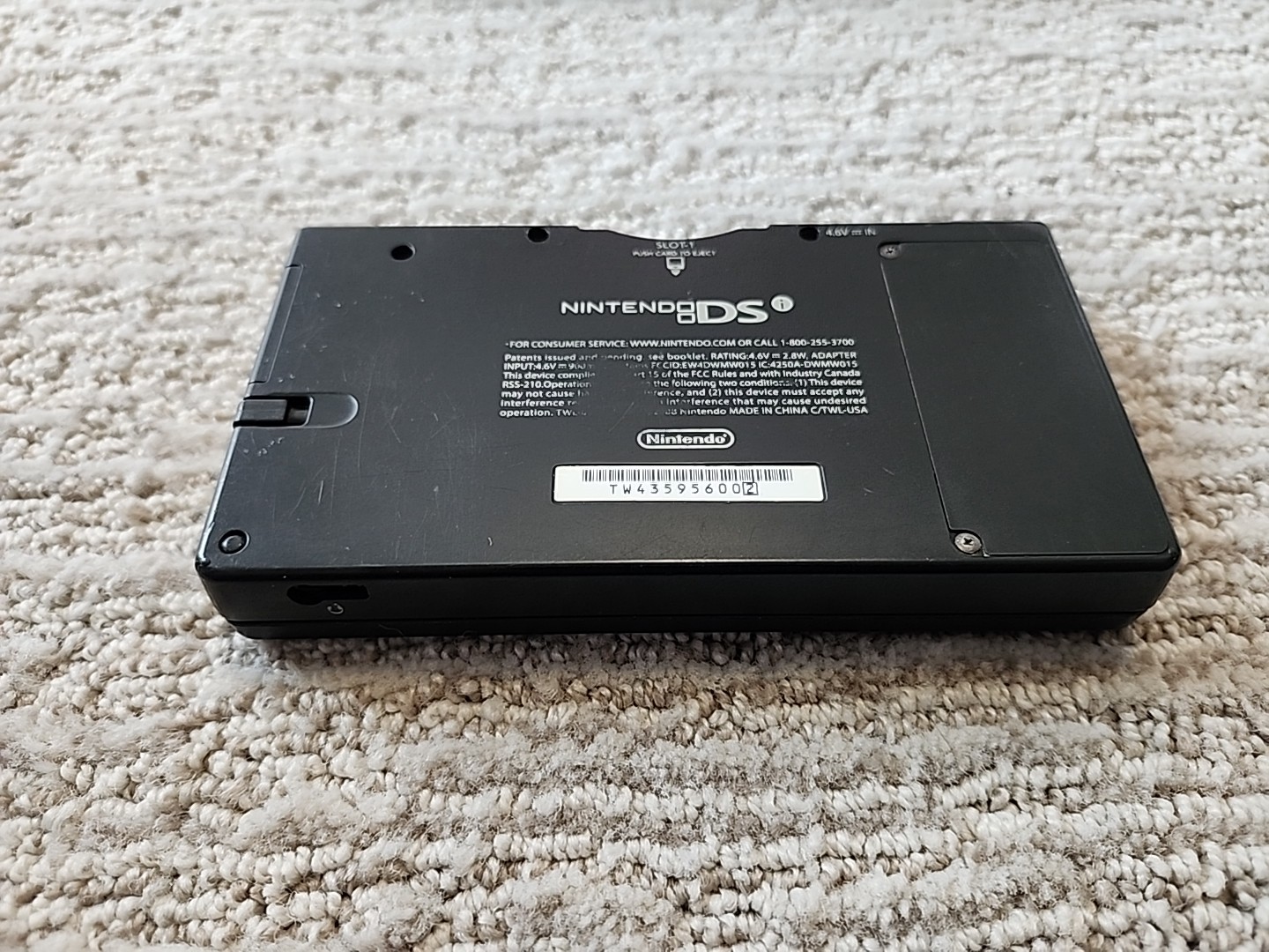 Nintendo DSi Black Handheld Console System Bundle – Tested With Case & 6 Games!