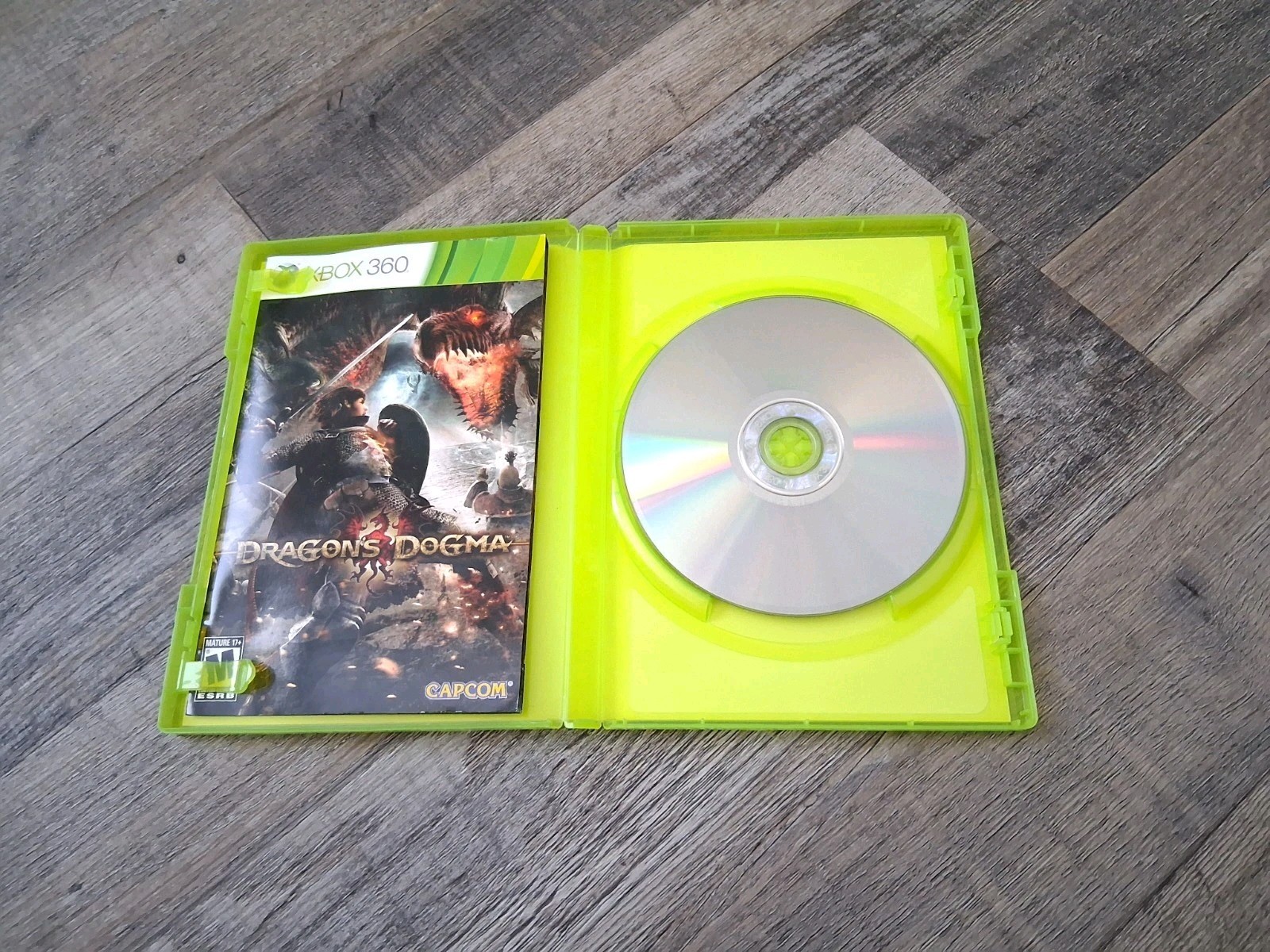 Dragon’s Dogma (Microsoft Xbox 360, 2012) CIB Complete With Manual