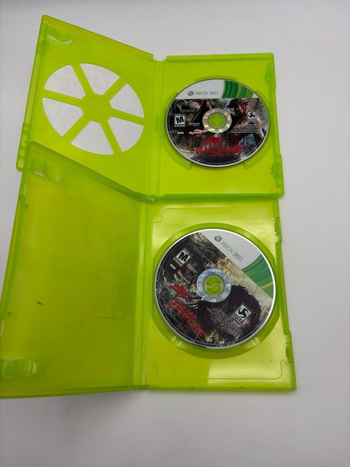 Dead Island & Dead Island Riptide Special Edition Microsoft Xbox 360 Tested Work