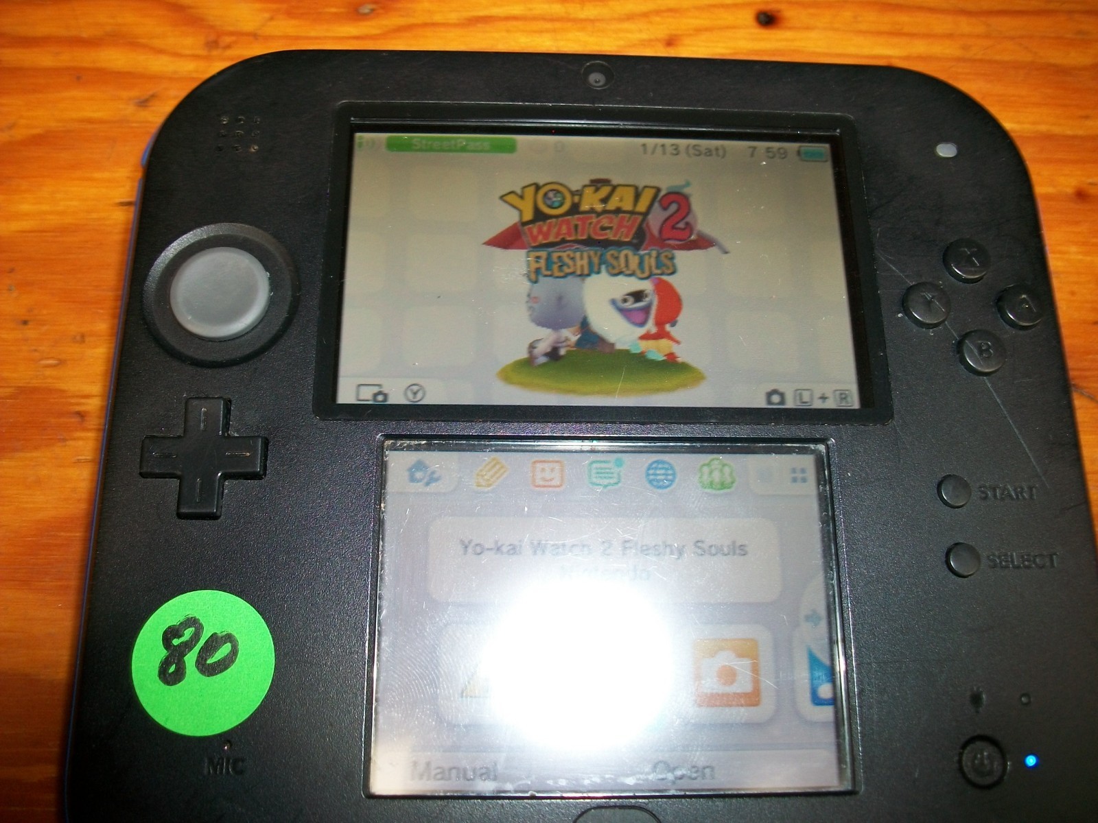 Yo-kai Watch 2 Fleshy Souls, Tested Cartridge Only 3DS