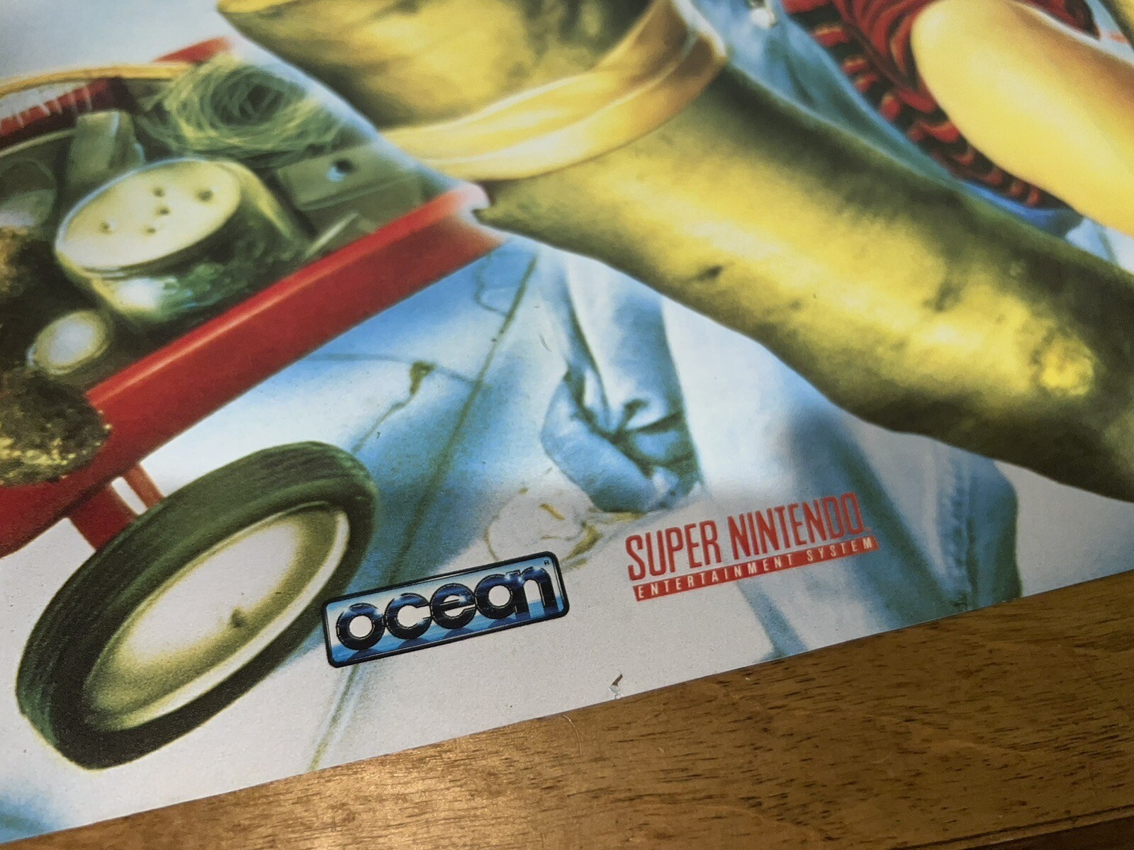 Dennis the Menace Super Nintendo Promo Poster: 2 Sided w/House Map! 1993 Gamepro