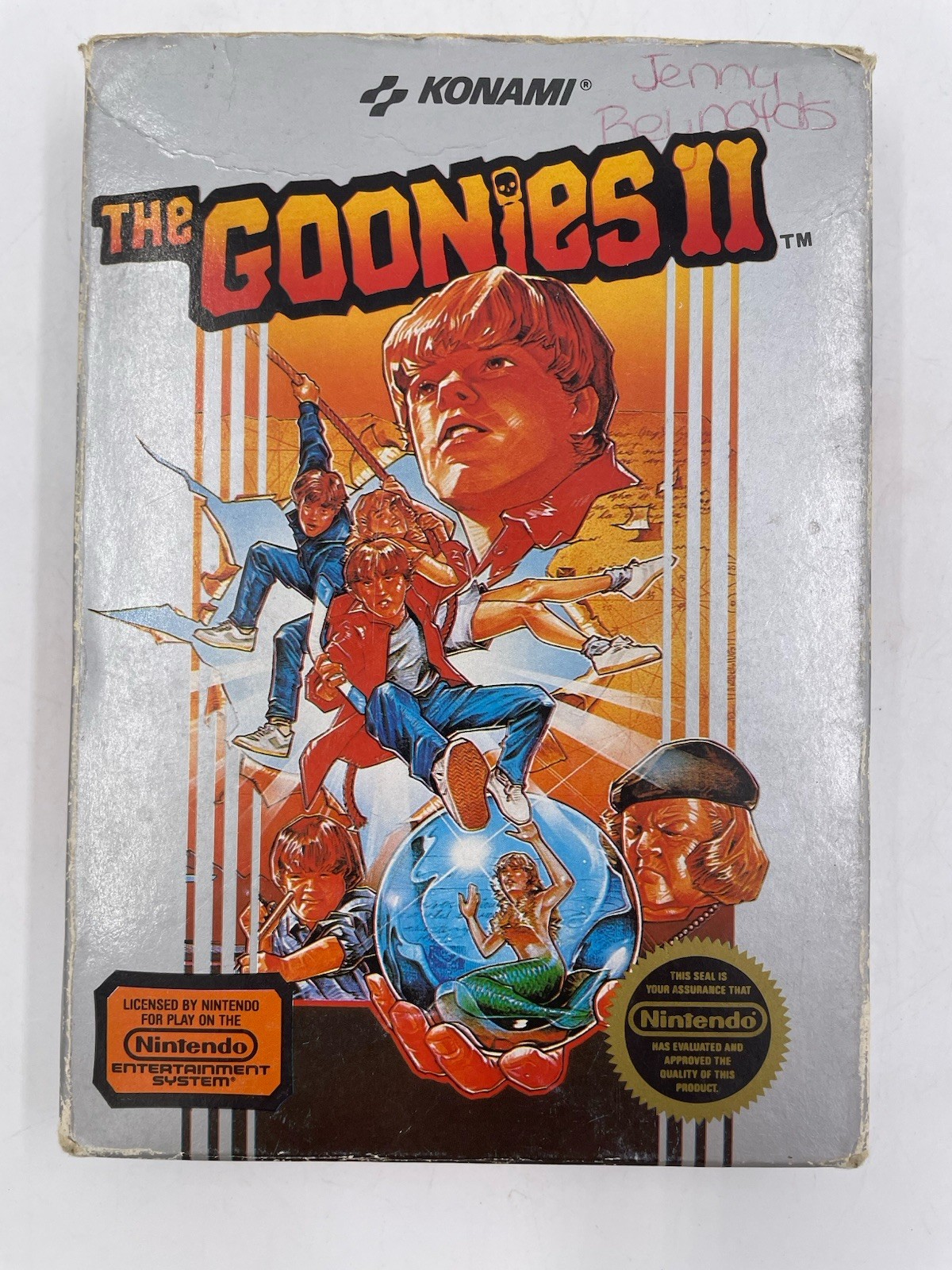 The Goonies II (1987) NES Nintendo Game CIB Complete In Box
