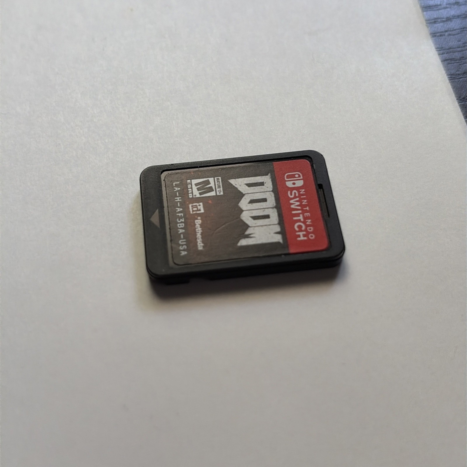 Doom (Nintendo Switch) Game ~ CART ONLY ~ Tested Clean