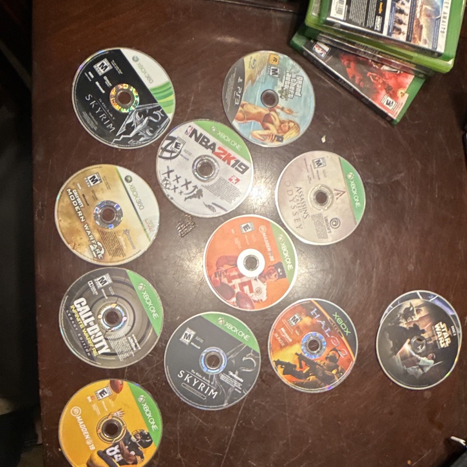 Mixed Lot Xbox One/Xbox 360/PS3/PS4 Games w/ Cases – Sports Shooter RPG