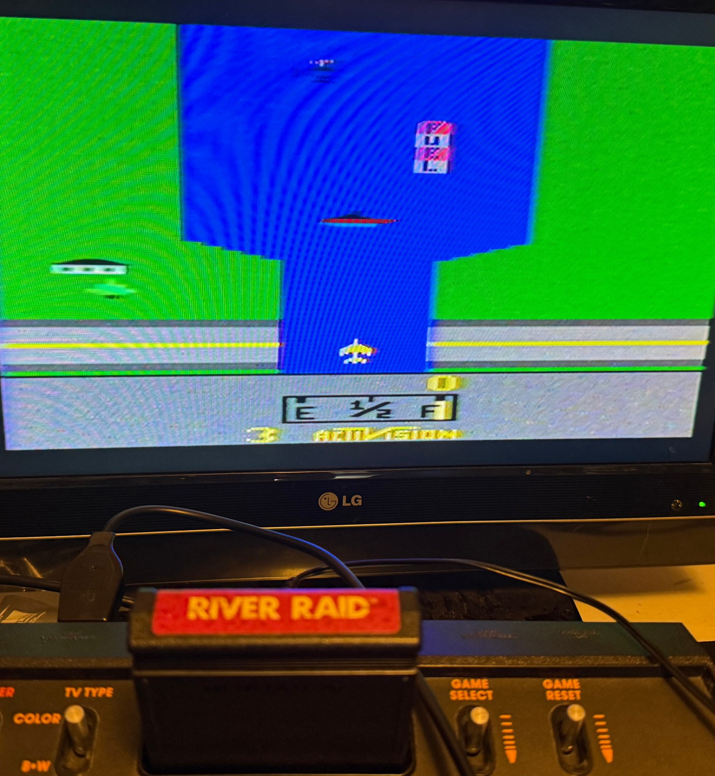 Atari 2600: RIVER RAID Cartridge by Activision- Tested & WORKS