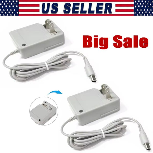 AC Adapter Home Wall Charger Cable for Nintendo DSi/ 2DS/ 3DS/ DSi XL System