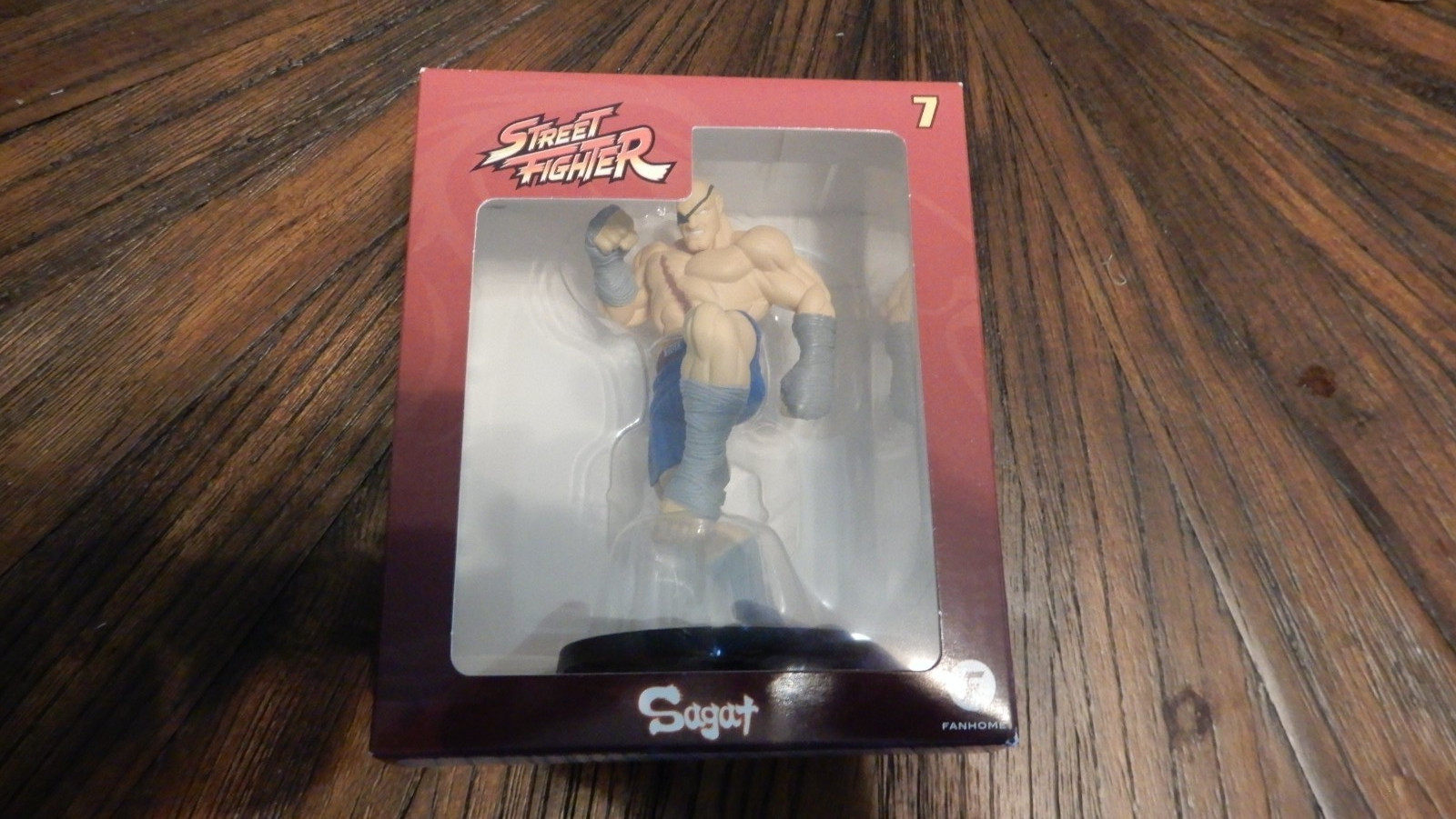 Street Fighter Sagat Capcom Figurine 7 Fanhome Video Game Figure