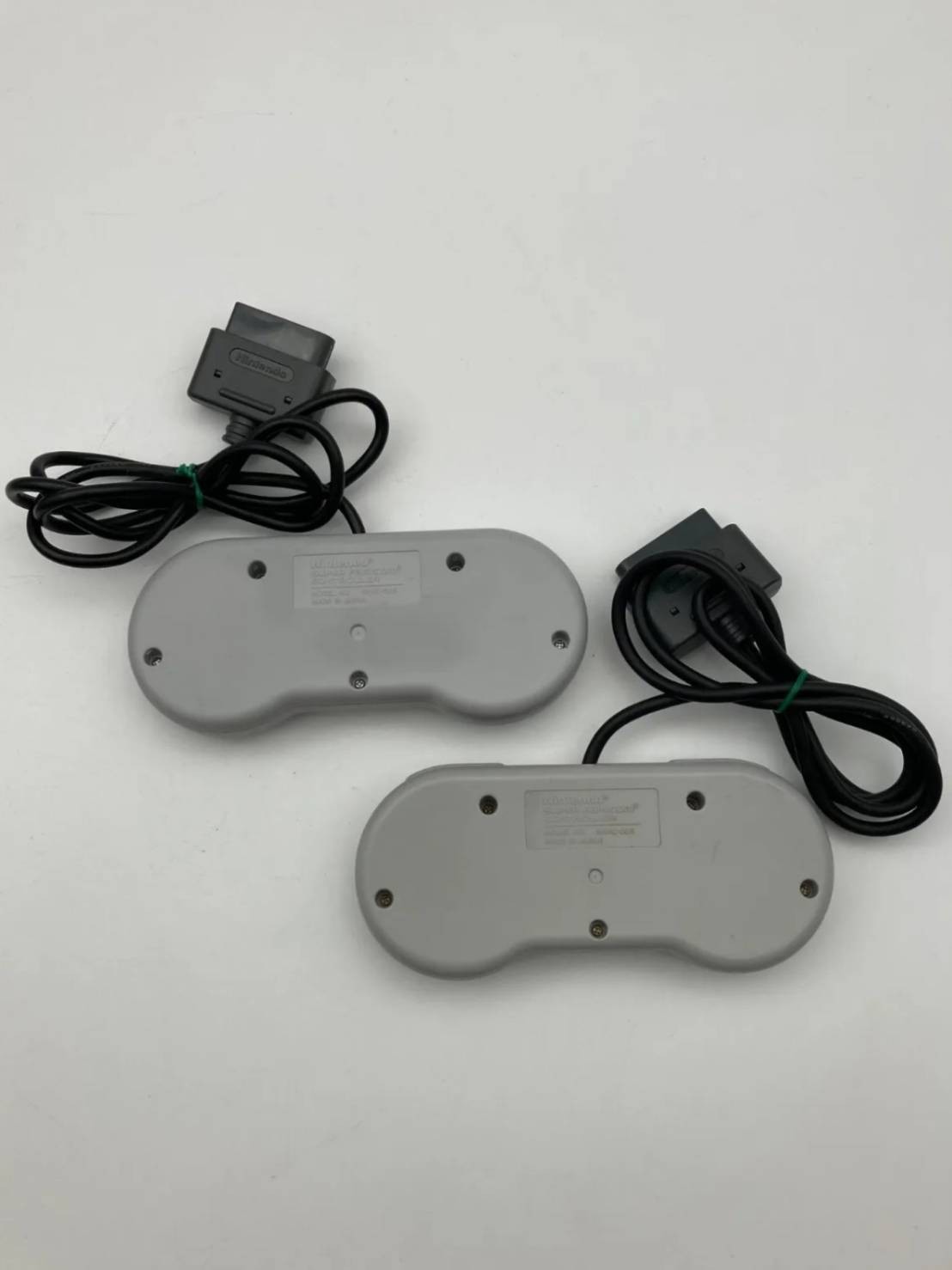 Nintendo Super Famicom Console Controller x2 SNES Japan ver. Tested Working JP