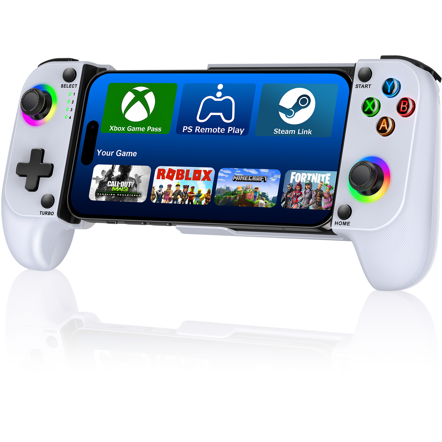 Wireless Phone Controller,Mobile Gaming Controller for iOS/Android Hall Effect