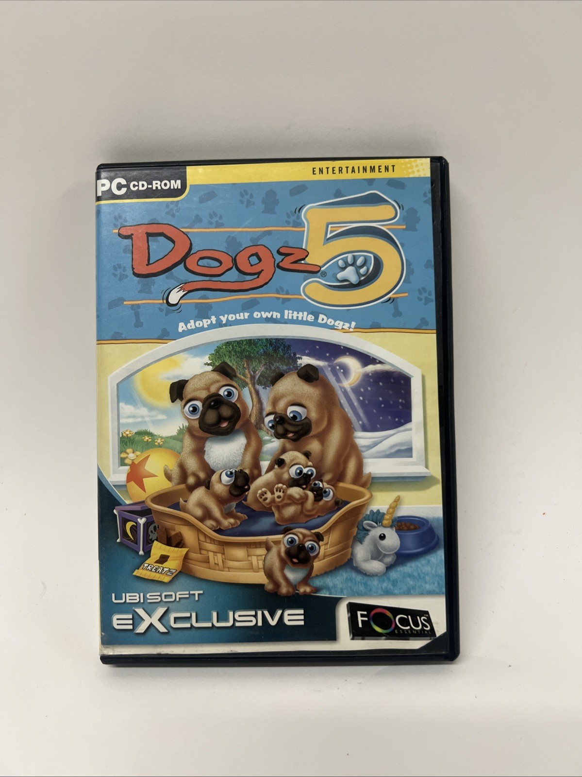 Petz Dogz 5 PC CD-ROM Game Complete Ubisoft Virtual Pet Simulation Windows