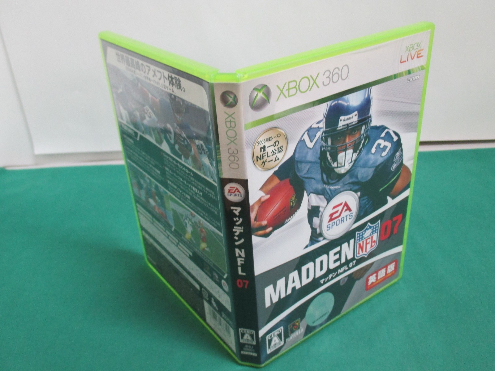Xbox360 — MADDEN NFL 07 — JAPAN. GAME. Work. 48008