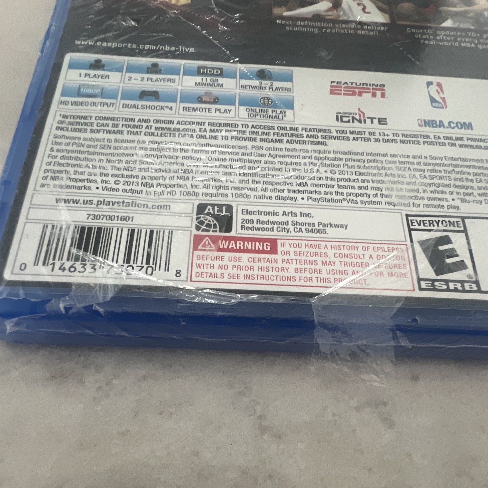EA SPORTS NBA Live 14 Sony PlayStation 4 PS4 E Multiplayer Online Playability