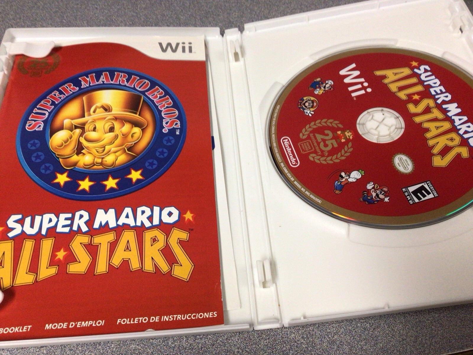 Super Mario All Stars 25th Anniversary Limited Edition for Wii USED