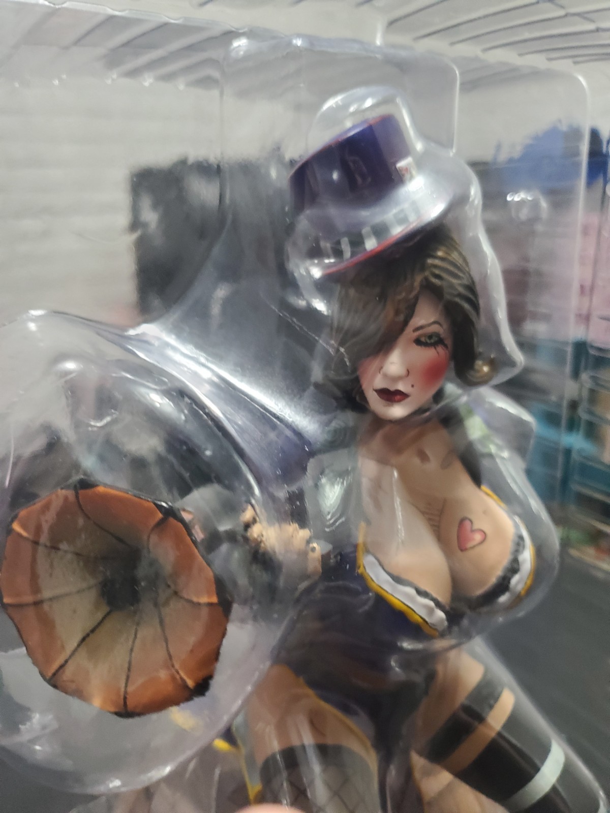 Borderlands 2 Mad Moxxi 1/4 Scale Statue Figure Chronicle Original Box 4 Limited