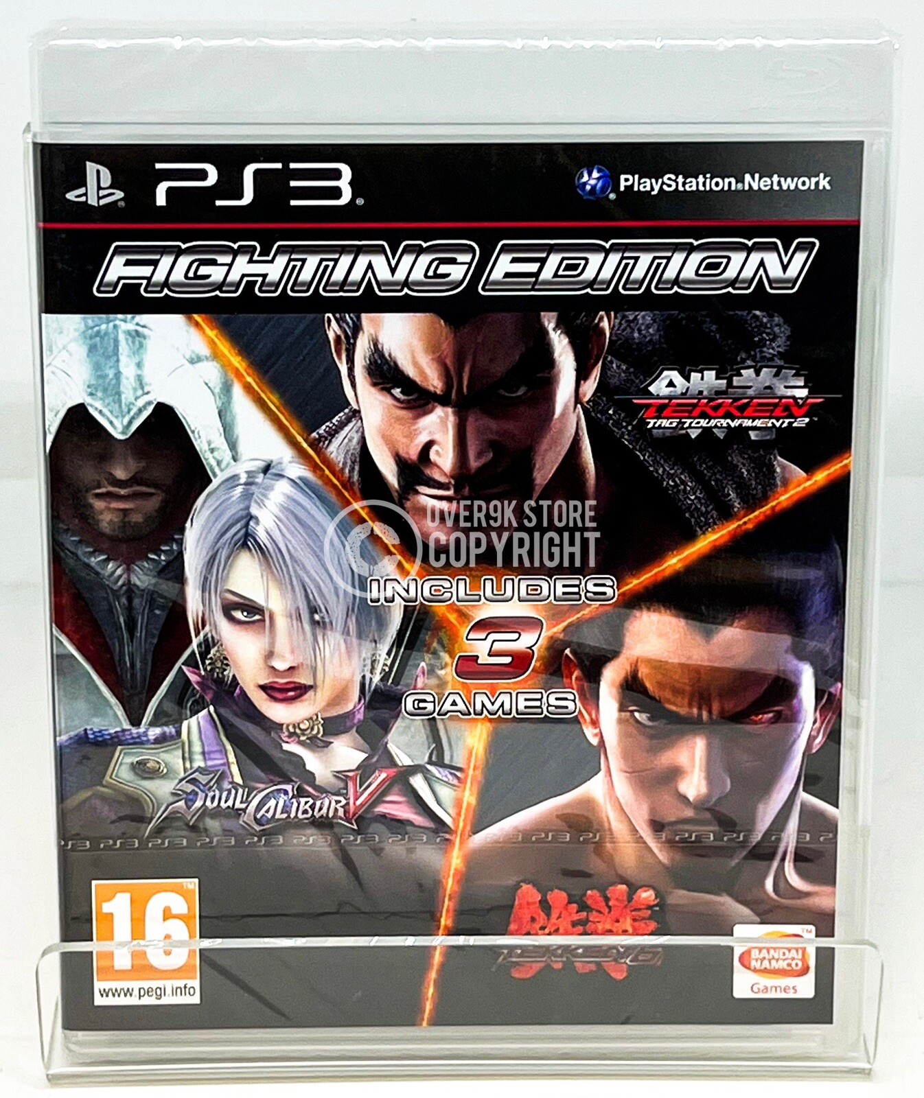 Fighting Edition – Tekken Tag 2, Tekken 6 & Soulcalibur V 5 – PS3 – New