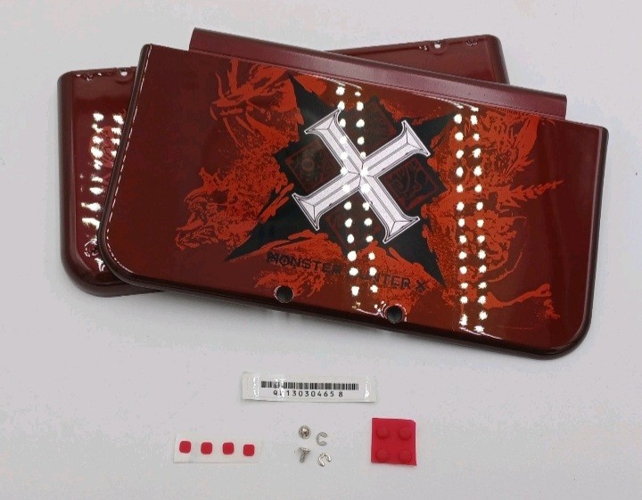 New Nintendo 3ds Xl LL Replacement Shells Make your Combination+ Rubbers +Label