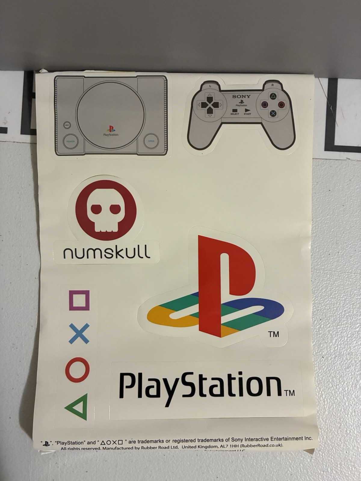 Numskull PS1 Gift / Loot Box – Mug, Pin Set, Bottle Opener, Decal NEW!