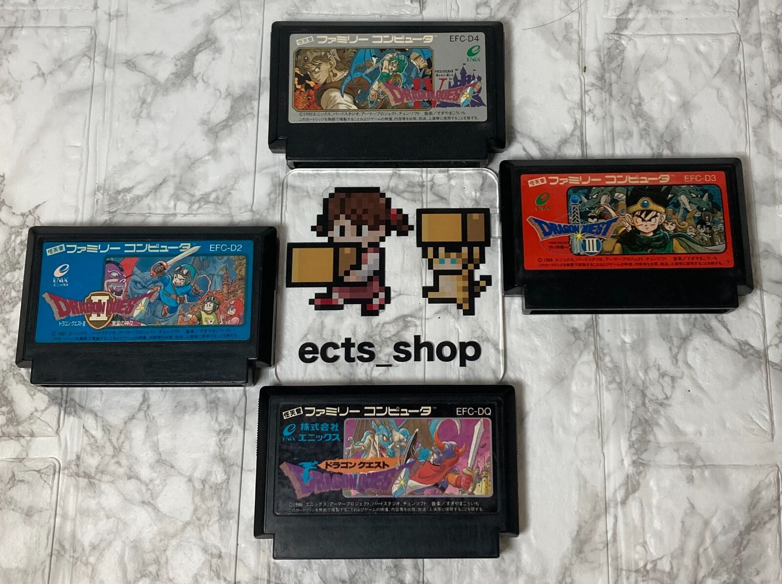 Famicom Console Mario Dragon Quest SET HVC-001 Nintendo Main unit unmodified