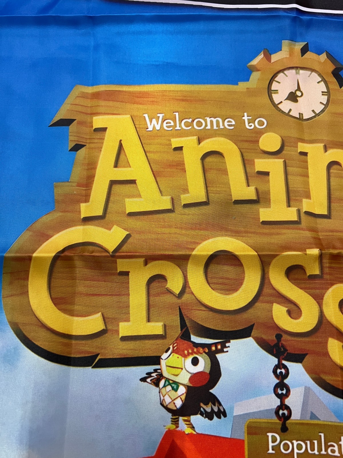 Animal Crossing Wall Flag Banner Tapestry 2 x 3 Ft, Gamecube
