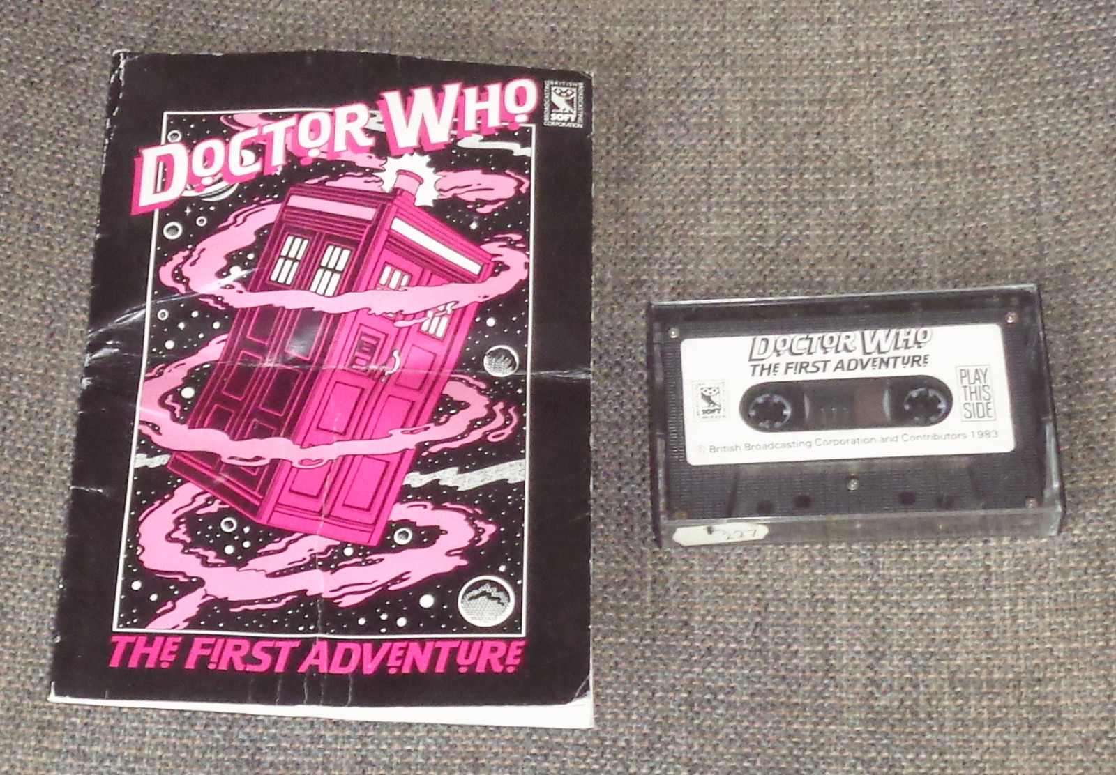 Doctor Who: The First Adventure – Vintage Acorn BBC Micro Computer Game + Manual