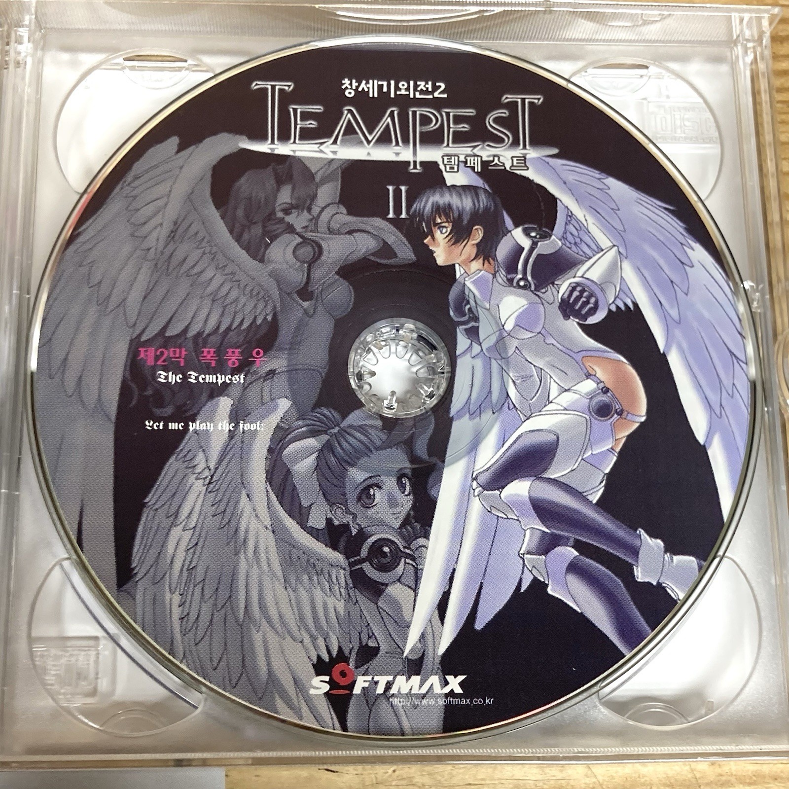 4 CD The War of Genesis Tempest PC Computer Game Korea
