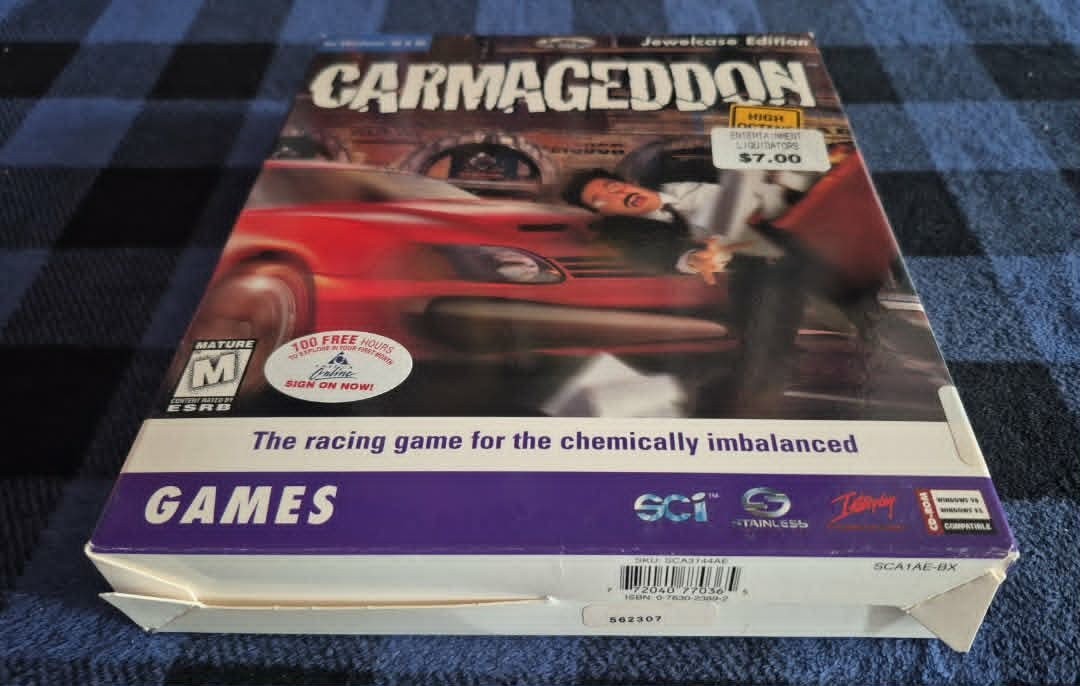 Carmageddon High Octane (Jewelcase Edition) – 1998 – Big Box PC Game