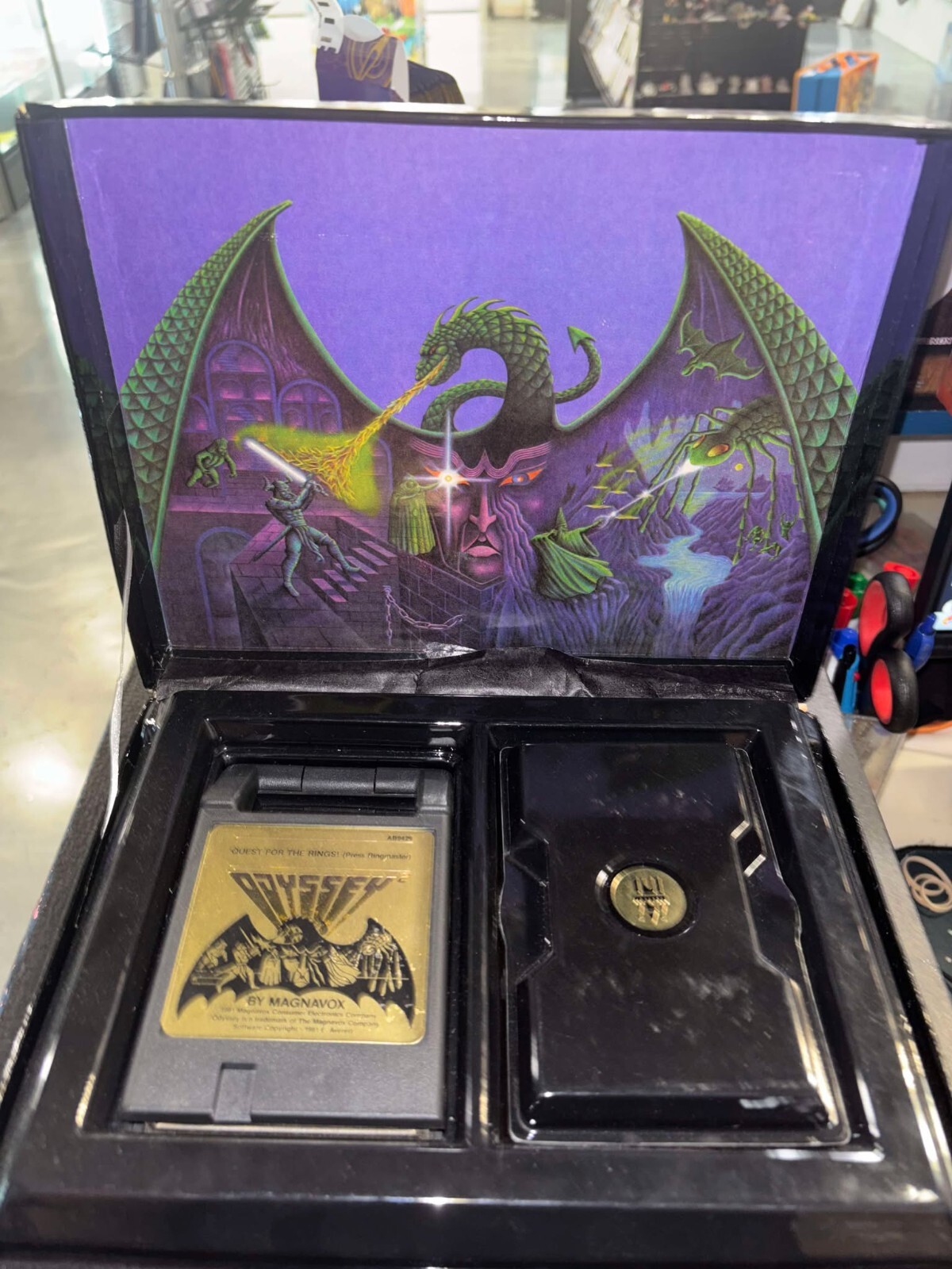 Magnavox Odyssey 2 CIB Boxed Video Game Cartridge – The Quest for the Rings
