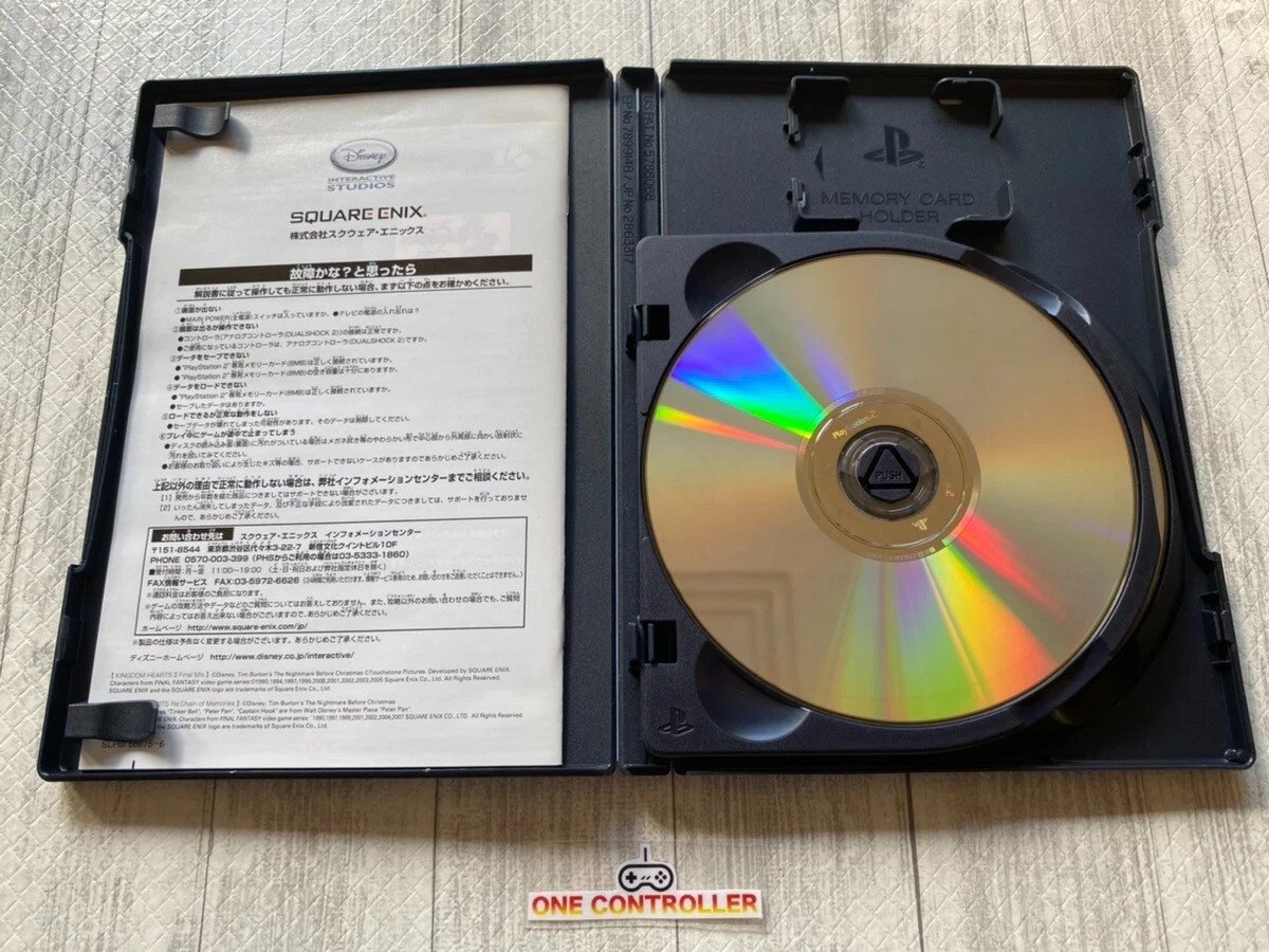 SONY PS 2 3 Kingdom Hearts Ⅰ＆Ⅱ & Final Mix & Starter Pack HD 1.5 + 2.5 Remix set
