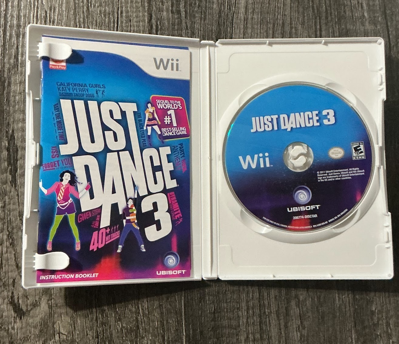 Just Dance 3 (Nintendo Wii, 2011) Complete in Box Tested & Working!