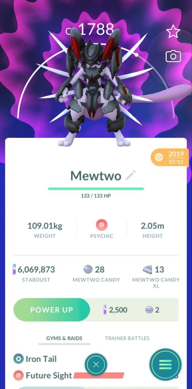 Armored Mewtwo (2019 Guaranteed Lucky) Legendary Pokemon ! 30 Days Friendship